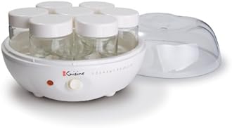 EuroCuisine Yogurt Maker (9.5 x 9.5 x 6 Inches)