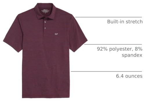 Image of vineyard vines Men's Bradley Stripe Sankaty Polo