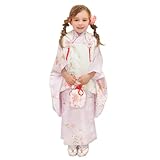 [KYOETSU] [キョウエツ] 七五三 3歳 着物 セット 女の子 くすみ (2.淡紫の夜桜)