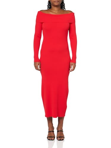 Robe décontractée Femme Desigual longue en maille tricotée fine