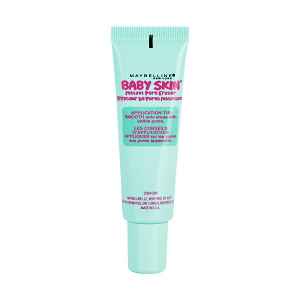 Maybelline-Baby-Skin-Instant-Pore-Eraser-Primer-Clear-067-Fl-Oz-Pack-of-1 Maybelline Baby Skin Instant Pore Eraser Primer Makeup, Clear, 1 Count