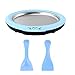 Produktbild Mini-Eis-Eismaschine Cartoon Gebratene Eismaschine Gebratene Joghurt Maschine Pan Home Rührjoghurt mit 2pcs gebratenen Eisschaufel, für das Erstellen von Soft-Servier-Eiscreme-Slushies Gefrorener Jogh
