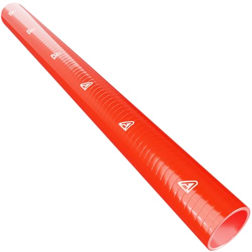 25mm (1") ID Red Universal Silicone 1 Metre Hose Intercooler Tube Radiator Turbo Pipe