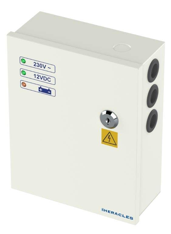 Alimentation secourue 12V DC 3A avec relais défaut - HERACLES - PCA-ALIM1203S2