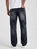 JMIERR Jeans de Hombre de Corte Baggy, Pierna Ancha con Stretch 6