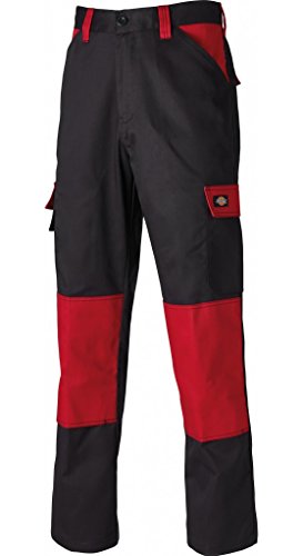Dickies WD4839 BK 52R Size 62 "Redhawk" Overall with Zip Front - Black