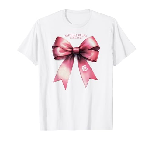 South Carolina Gamecocks Bow Pink Officially Licensed T-Shirt