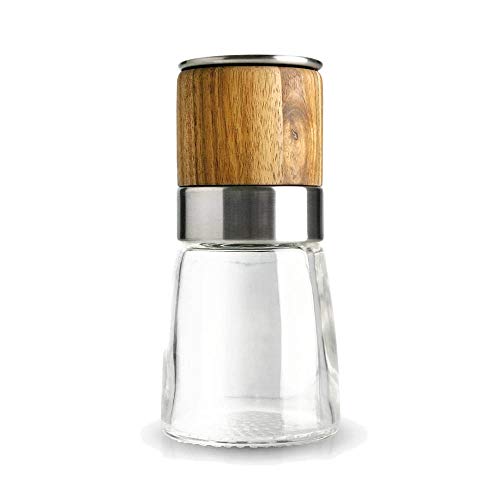 Ad Hoc AS04 Schuhbecks Pepper Mill and Spices Manual Mechanism Stainless Steel 13 5 cm (H Nr.)