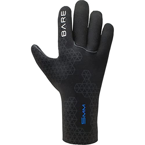 Bare 5mm S-Flex Gloves Black - M