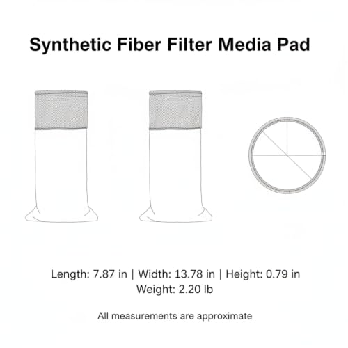 Filtro Sintético Ajustable para Acuarios de Agua Dulce miniatura 7
