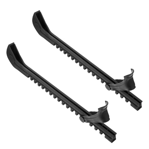 GRIRIW 1Pair Ice Skating Blade Guards Durable Protective Covers for Ice Skates Hockey Blades Easy to Use for Figure Skating Ice Hockey Players