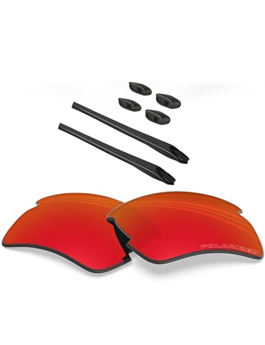 Image of BLAZERBUCK Anti Salt Replacement Lenses & Sock Kit for Oakley Flak 2.0 XL OO9188 Sunglasses