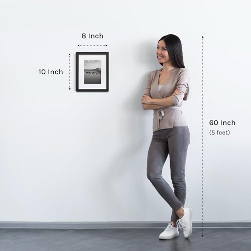 Image of Premium Single Photo Frame for Wall Decor and Home Decor (Black, 8X10)