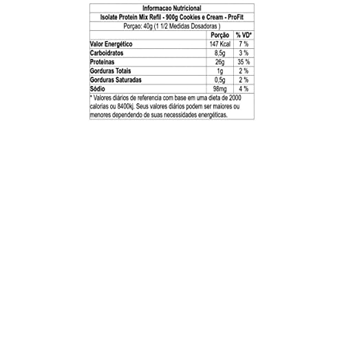 Profit Isolate Protein Mix Cookies And Cream 900G