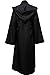 LHJ Men Tunic Hooded Robe Halloween Cosplay Costume Robe Cloak Cape