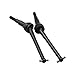 SKorFGX 2PCS Metal Drive Shaft Compatible with 1/16 RC Car Models 16207 16208 14209 14210 Upgrade Spare Parts(Black)