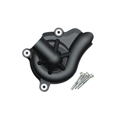 Couvercle protection moteur RS457 en fibre de carbone véritable pour look et protection racing