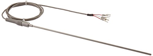 Sonde RTD flexible de diamètre 0.125 pouce avec câblage métallique renforcé