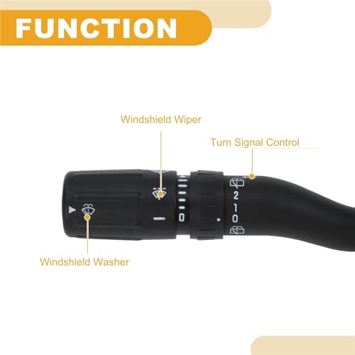 Commutateur clignotant colonne pour Edge et Flex - Commande direction 7T4Z13K359AA