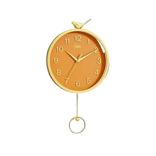 Horloge murale magpie décorative de quartz pour salon et cuisine