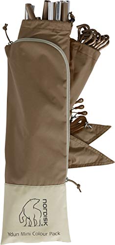 Nordisk 148054 Ydun Mini Color Pack Outdoor Goods Set (Paul Pegs Guy Rope), Authentic Japanese Product, Chocolate
