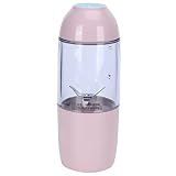 380ml Exprimidor eléctrico Taza Exprimidor de frutas Licuadora individual pequeña Carga USB Batidos automáticos...