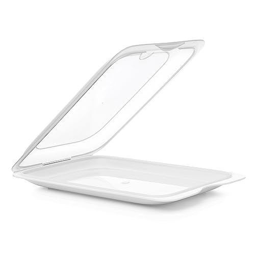 TATAY Cold Meat Containers for Fridge, Pergamon White, 17 x 3,2 x 25,2 cm - Image 2