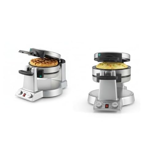 Cuisinart WAF-B50 Breakfast Express Waffle/Omelet Maker, Stainless Steel