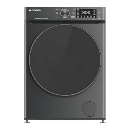 Aspes Lavadora 10Kg Carga Frontal Inox AL10400CIDVX. 1950W, 1400rpm, 14 Programas, Función Stop&Go, Tambor Diamante, Clase de Eficiencia Energética C