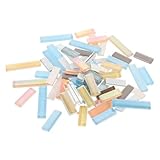 Carreaux de mosaïque en cristal : le fond plat et lisse des carreaux de mosaïque peut être compatible avec la plupart des surfaces planes, peut être facilement collé sur des surfaces planes, carreaux de mosaïque de couleurs assorties