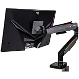 Thermaltake GEA Single RGB | monitor gamingowy ramię | czarny