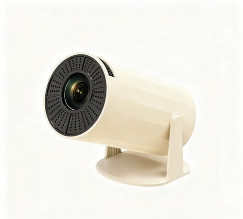 Image of LJYT mini projector, 1080P Portable Projector, Support 4K,WiFi 6, Android 11 ,200 ANSI Lumens, Auto Keystone, Bluetooth 5.4, 210° Rotation, Compatible with TV Stick/HDMI/USB/Smartphone