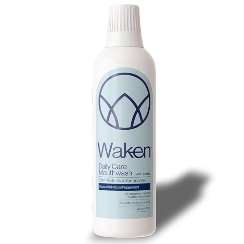 Waken Peppermint Mouthwash, 500 Ml