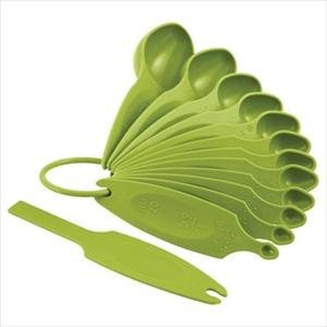 POURfect 13pc Measuring Spoon Set - Green Apple