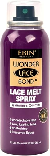 EBIN NEW YORK Wonder Lace Melt Aerosol Spray | Preserves Edges & Undetectable Lace | Long lasting...