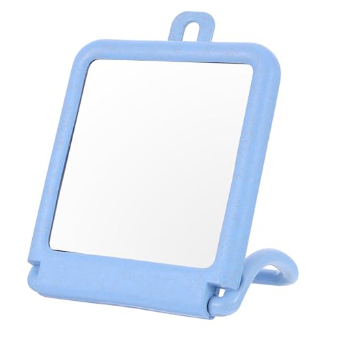 Espejo para maquillaje con soporte y ganchos colgantes