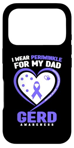 GERD Awareness �V���c - I Wear periwinkle for My Dad �X�}�z�P�[�X iPhone 17 Pro �p