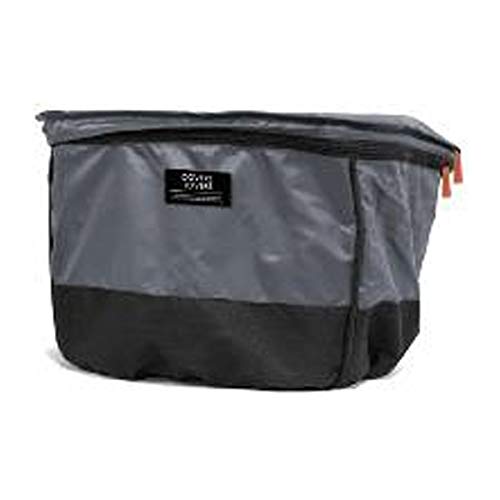 自転車 前カゴカバー COVERS LOVERS4 2段式カゴカバー(ワイドカゴ対応)アサヒサイクル (スチールグレー)