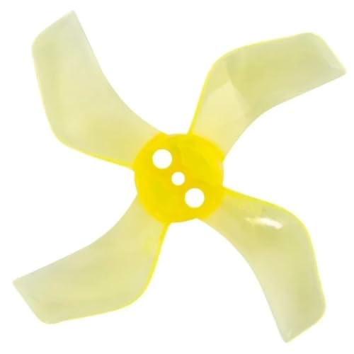 Hélice 4 pales 24CW 24CCW 40mm mini drone FPV Freestyle G1636 jaune 1.5mm