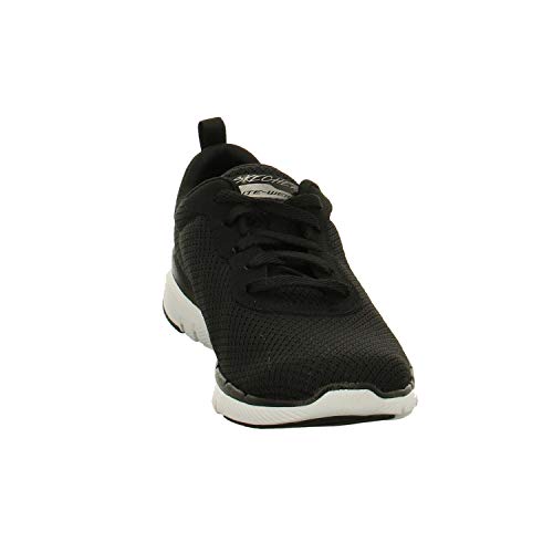 Skechers Women's Flex Appeal 3.0-First Insight Sneaker, BKW, 9 M US