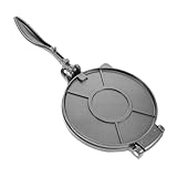 VICASKY 1Stück Tortilla Presse aus Aluminiumlegierung Tortilla Maker für Einfache Zubereitung von Tortillas und Teig Praktische Küchenutensilien Leicht zu Reinigen und Platzsparend