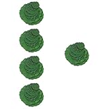 Accessoire d'étang: les poissons adorent se cacher les plantes pour plus de sécurité, vous pouvez donc également les mettre dans votre aquarium, des plantes d'étang simulées