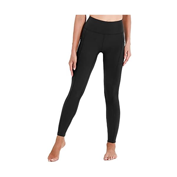 Polygon Yoga Pants for Women, High Waisted Leggings with Pockets, Tummy Control Non See Through Workout Pants - Image 3