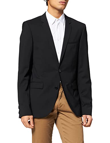 HUGO Men Addys, Chaqueta de Traje Hombre, Negro (Black 001), 94
