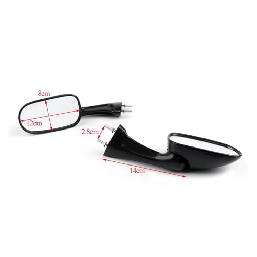 Espejos retrovisores para NSR250 1994-1997 y CBR, kit de espejo lateral deportivo 4