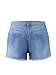 Bosmeer Blue Jean Shorts Casual Stretchy High Waisted Summer Denim Short Distressed Ripped Frayed Hem Mini Shorts Country Concert Outfits 2026 Fashion Trendy