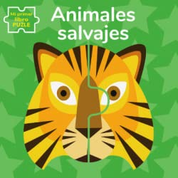 ANIMALES SALVAJES. MI PRIMER LIBRO PUZLE (VVKIDS) [Spanish] 8468270210 Book Cover