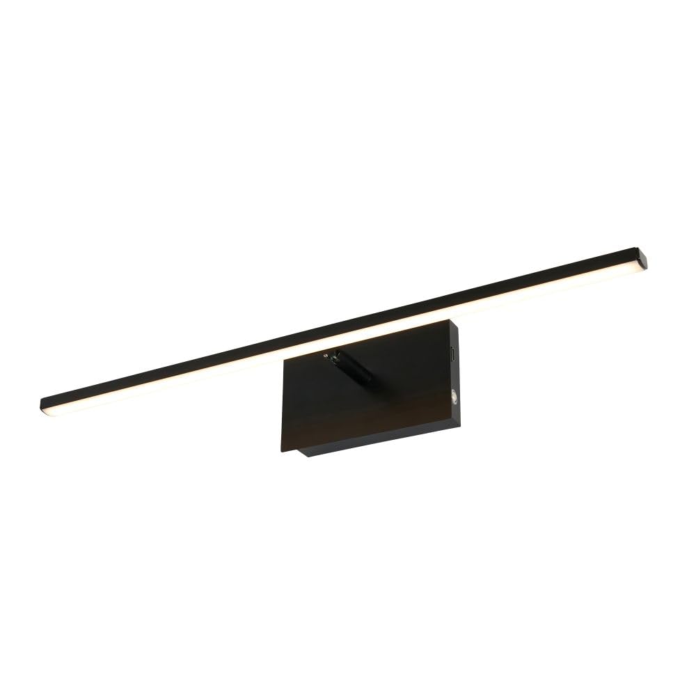 LITECRAFT Pablo Black Touch Sensitive Rechargeable Picture Wall Light 2 Watt LED