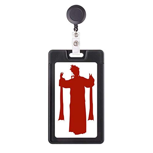 Étui rétractable pour badge Opéra de Pékin idéal au bureau et à l'université