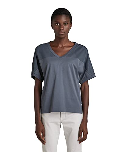 G-Star Para Mujer Top Mesh Mix Loose, Azul Fantem Blue D21526-336-863 , Xs